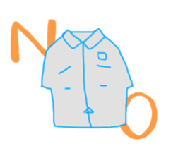 T-shirt Character It's OK?! Sticker sticker #4131274