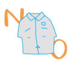 T-shirt Character It's OK?! Sticker sticker #4131274