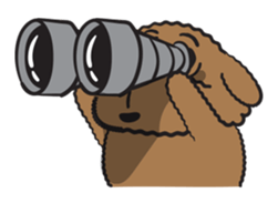 Noodle The Poodle sticker #4131541