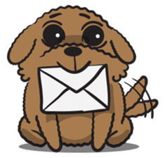 Noodle The Poodle sticker #4131548