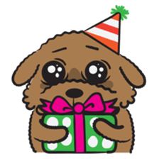 Noodle The Poodle sticker #4131552