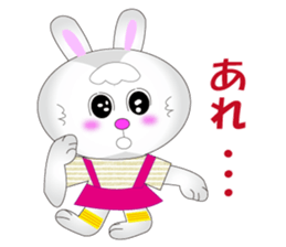 Rabbit Mau(daily life conversation) sticker #4131666