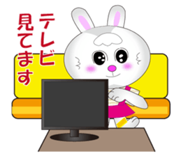 Rabbit Mau(daily life conversation) sticker #4131677