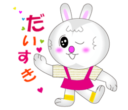 Rabbit Mau(daily life conversation) sticker #4131685
