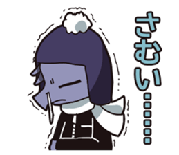 Three people "Karasutengu" sticker #4131777