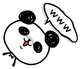 A one word of the panda 2 sticker #4132159