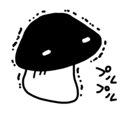 Shiitake-mushroom sticker #4132434