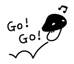 Shiitake-mushroom sticker #4132443