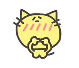 Daily life of lovely cat & rabbit sticker #4133101