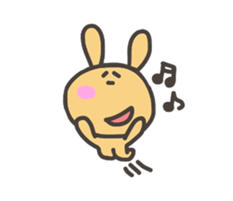 Daily life of lovely cat & rabbit sticker #4133102