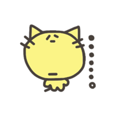 Daily life of lovely cat & rabbit sticker #4133106