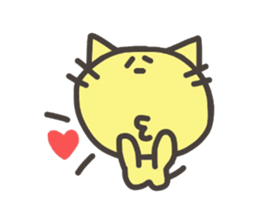 Daily life of lovely cat & rabbit sticker #4133112