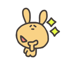 Daily life of lovely cat & rabbit sticker #4133114