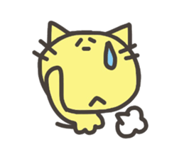 Daily life of lovely cat & rabbit sticker #4133115