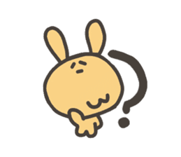 Daily life of lovely cat & rabbit sticker #4133117