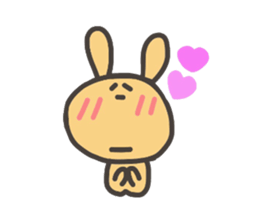 Daily life of lovely cat & rabbit sticker #4133122