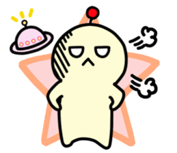 Kawaii!? Sticker of the aliens sticker #4133918