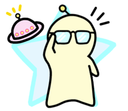Kawaii!? Sticker of the aliens sticker #4133922