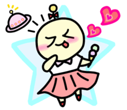 Kawaii!? Sticker of the aliens sticker #4133927