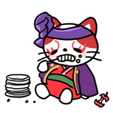 Kabuki Cats sticker #4134312