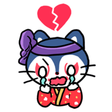 Kabuki Cats sticker #4134313