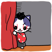 Kabuki Cats sticker #4134317