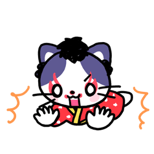 Kabuki Cats sticker #4134318
