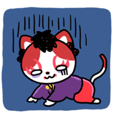 Kabuki Cats sticker #4134321
