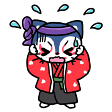 Kabuki Cats sticker #4134324