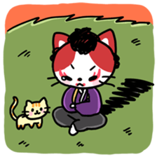 Kabuki Cats sticker #4134327