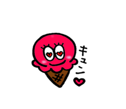 Colorful ice sticker #4134414