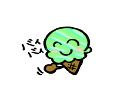 Colorful ice sticker #4134440