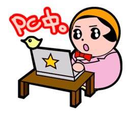 Mr.DOLL and P bird. sticker #4134932