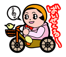 Mr.DOLL and P bird. sticker #4134934