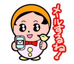 Mr.DOLL and P bird. sticker #4134938