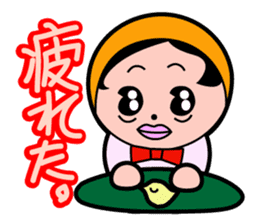 Mr.DOLL and P bird. sticker #4134959