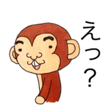 Various snaggletooth monkeys sticker #4135226