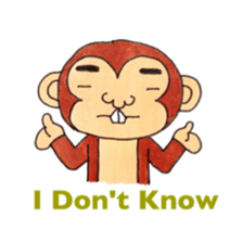 Various snaggletooth monkeys sticker #4135231