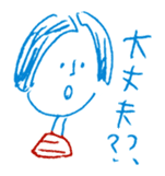 2 color yuruyuru illust sticker #4135440