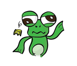 Frogie sticker #4135609