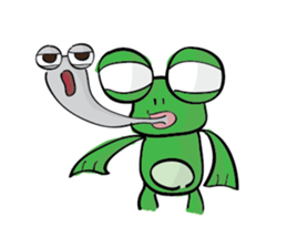 Frogie sticker #4135631