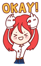 Aka-chan | Nisit Girl. (English Ver.) sticker #4135649