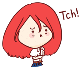 Aka-chan | Nisit Girl. (English Ver.) sticker #4135669