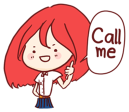 Aka-chan | Nisit Girl. (English Ver.) sticker #4135679