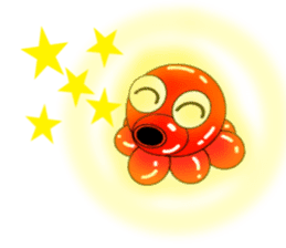 Intention of the octopus sticker #4135689
