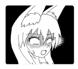 KITSUNE-MIMI Fox Girl sticker #4136071