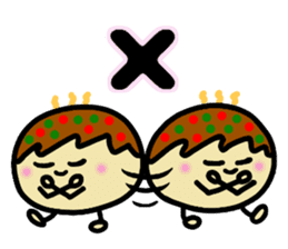 Kawaii!! Sticker of "takoyaki" sticker #4136221