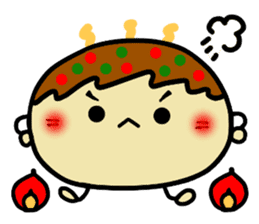 Kawaii!! Sticker of "takoyaki" sticker #4136242
