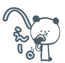 cool pandaSticker sticker #4136616