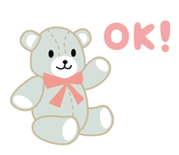 Everyday Teddy Bear(English) sticker #4136652